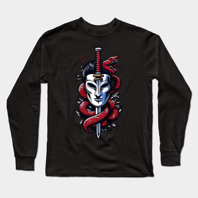 Yakuza #5 Long Sleeve T-Shirt by Review SJW Podcast